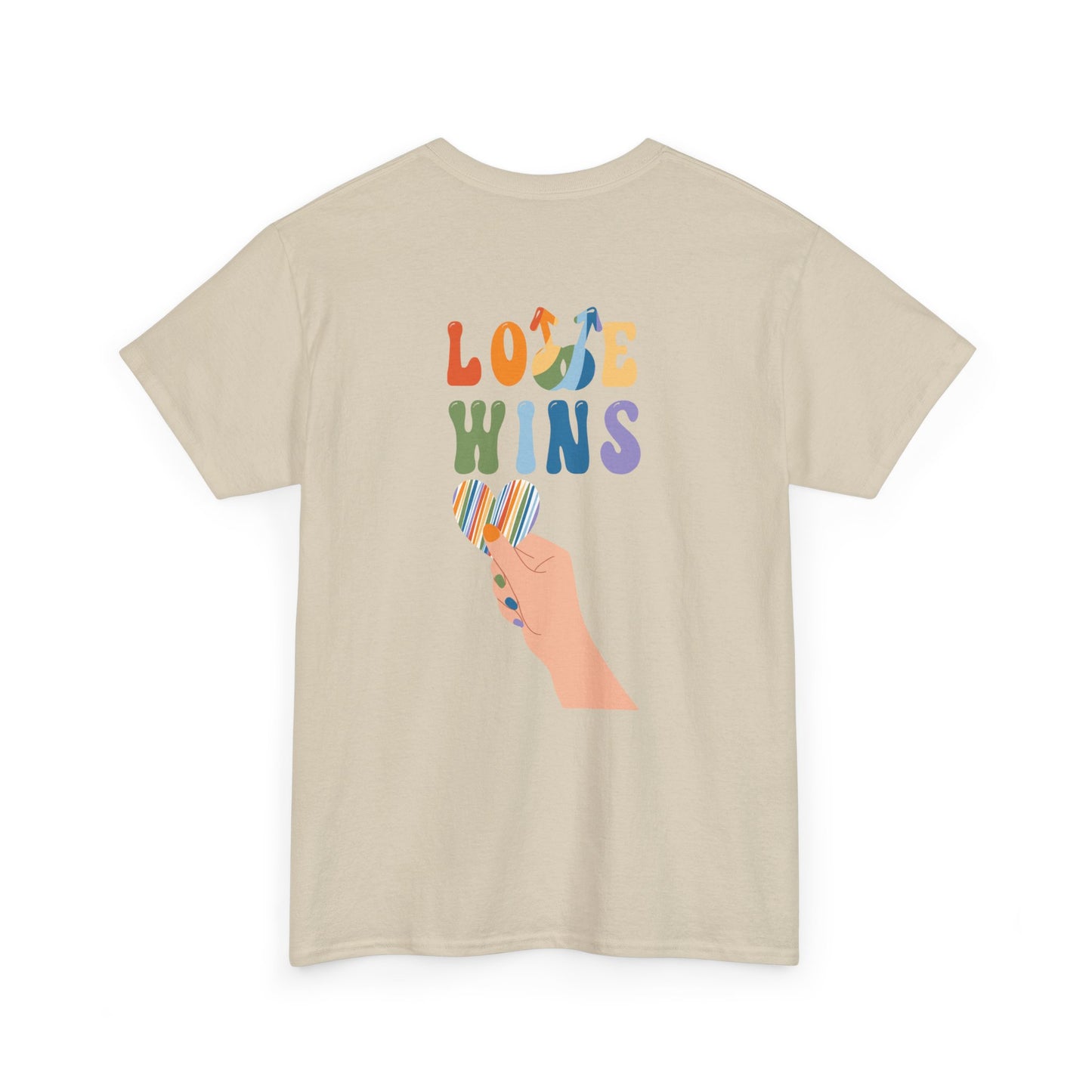 Spread Love, Not Hate | Unisex Heavy Cotton Tee