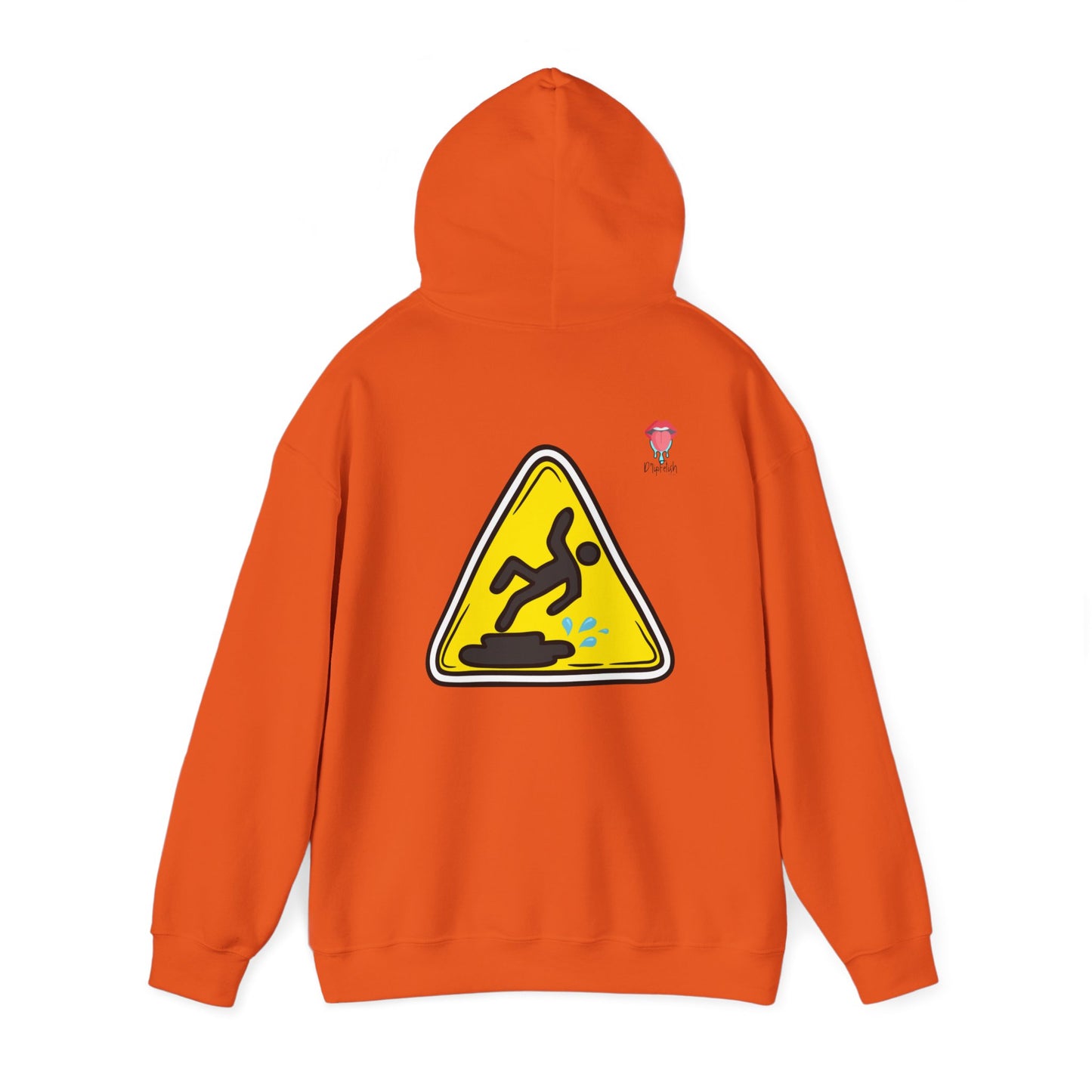 Caution - Unisex Heavy Blend™ Hooded Sweatshirt