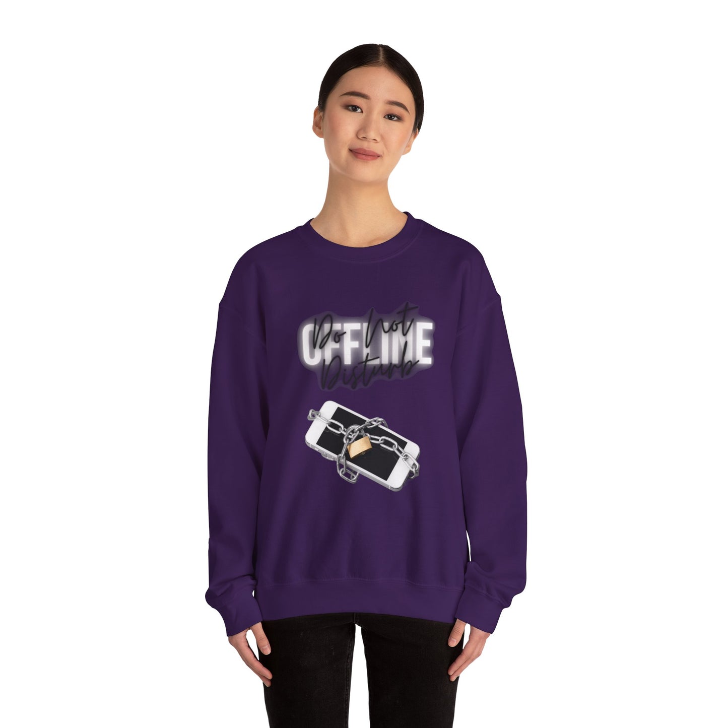 Offline | Unisex Heavy Blend™ Crewneck Sweatshirt