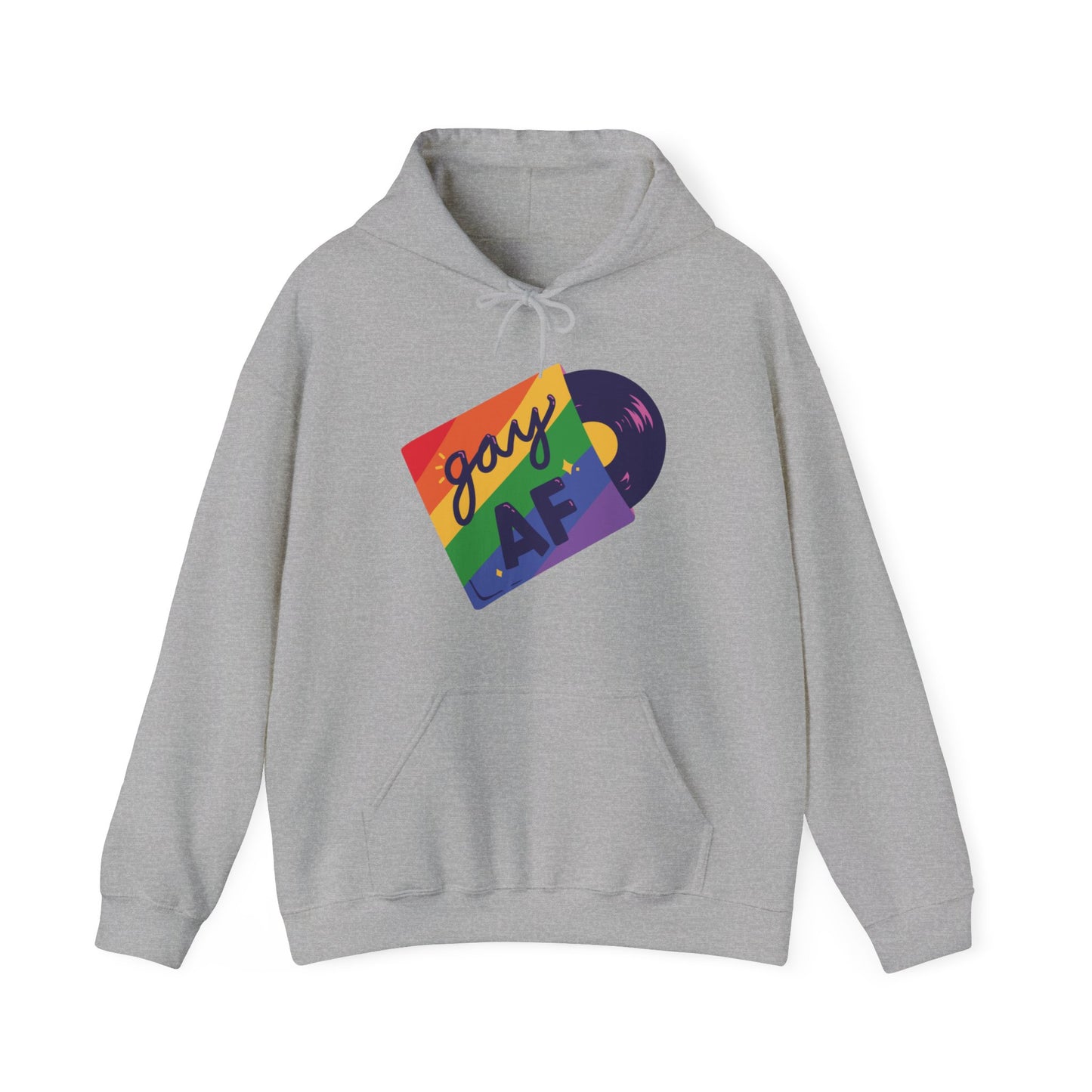 Gay AF - Unisex Heavy Blend™ Hooded Sweatshirt