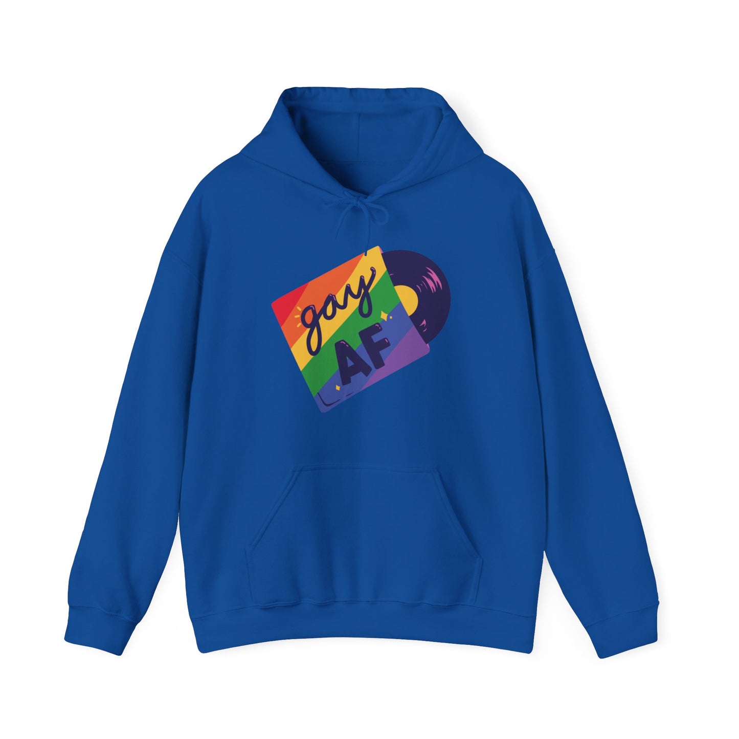 Gay AF - Unisex Heavy Blend™ Hooded Sweatshirt