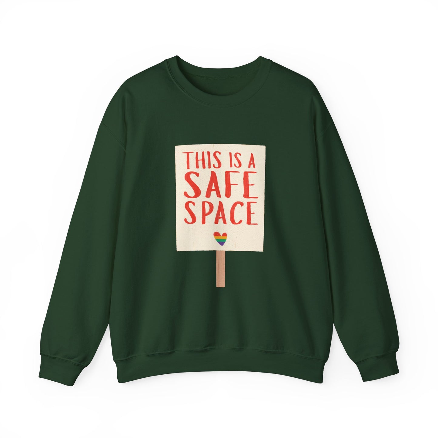 Safe Space | Unisex Heavy Blend™ Crewneck Sweatshirt