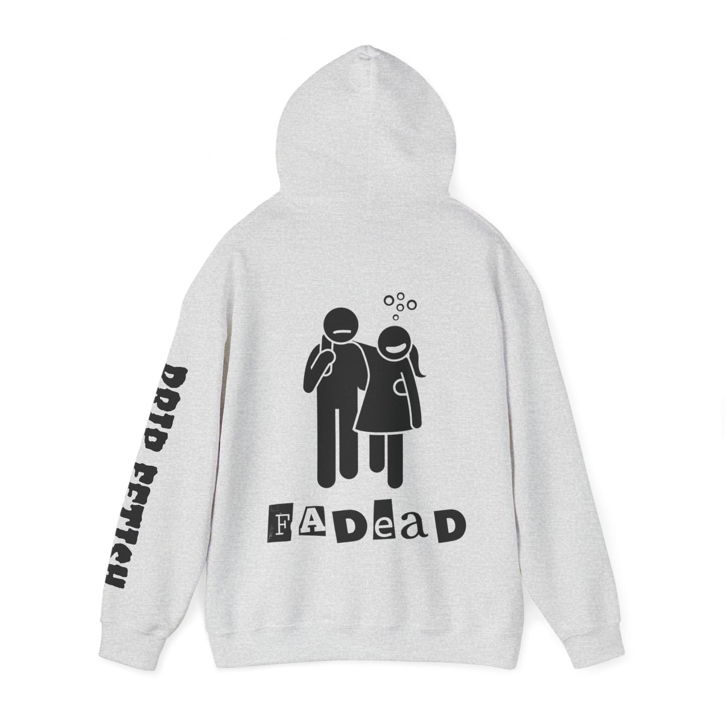 Her&Him Faded | Unisex Heavy Blend™ Hooded Sweatshirt